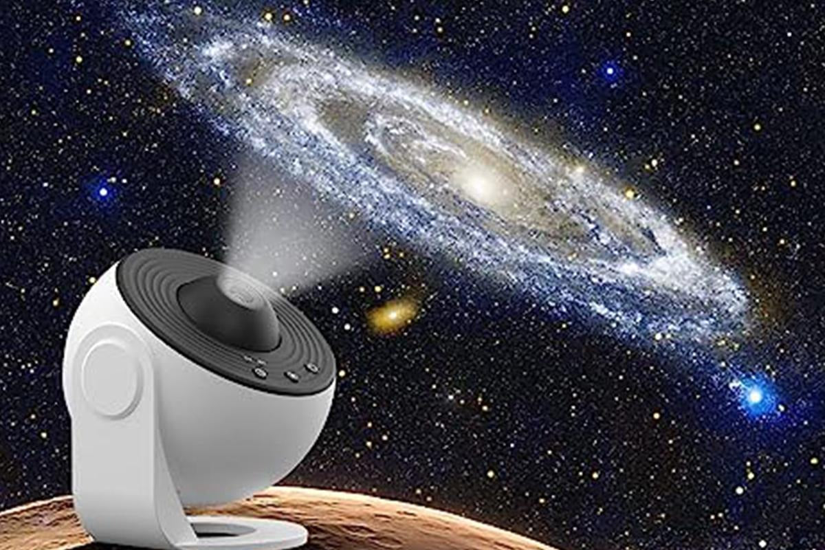 GalaxyTwirl™ | Tauchen Sie Ihren Raum in rotierende stellare Schönheit