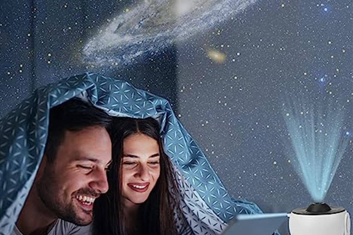 GalaxyTwirl™ | Tauchen Sie Ihren Raum in rotierende stellare Schönheit