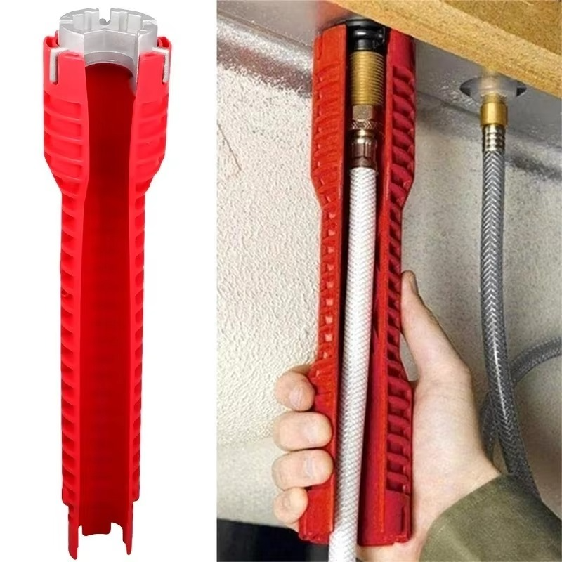 WrenchMax™ | Anti-Rutsch-Griff für die einfache Installation von Wasserhähnen und Schmutzfängern