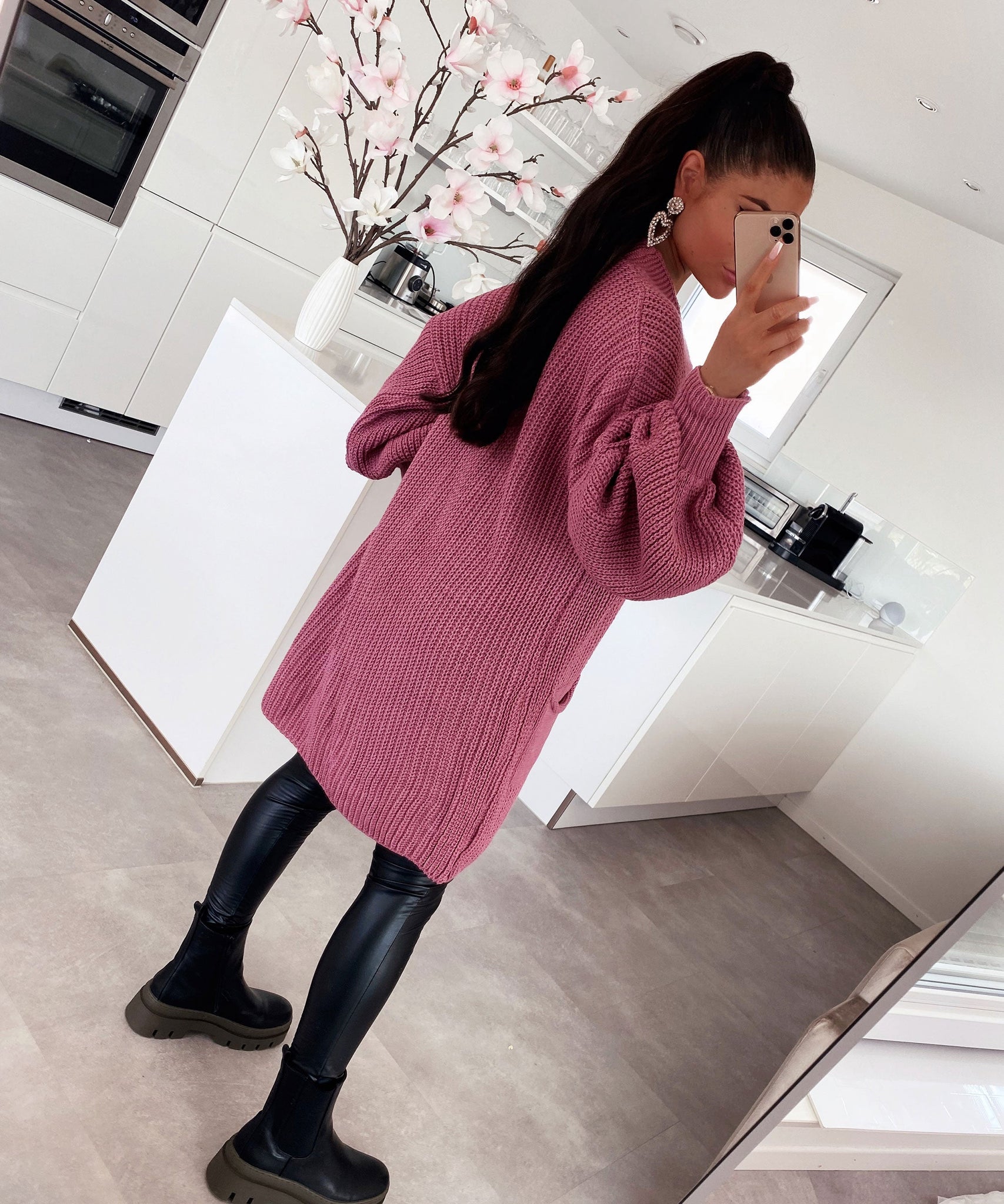 Cardigan Leilani Kurz Rosenholz