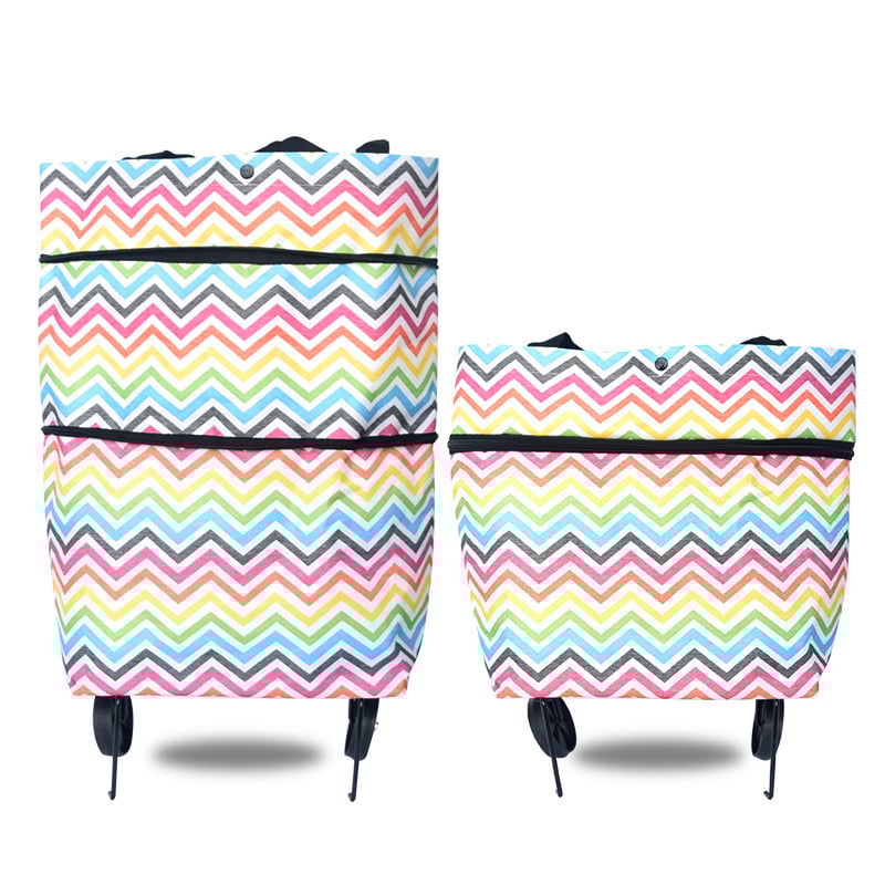 RollEase™ | Mühelose Verwandlung von der Handtasche zum Trolley