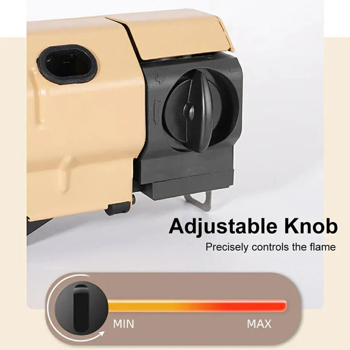 CampHeat™ | 2670W Faltbarer Gasherd für Reisen, Wandern und Grillen im Freien