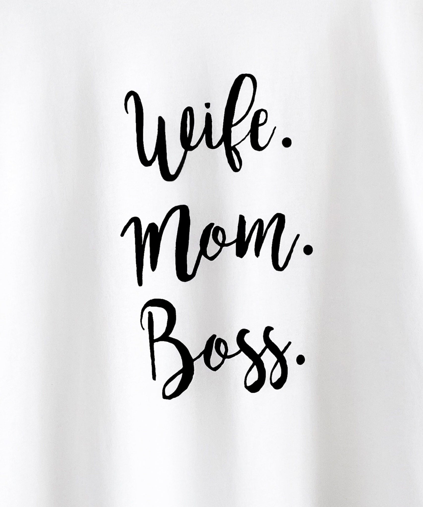 T-Shirt Wife Weiß