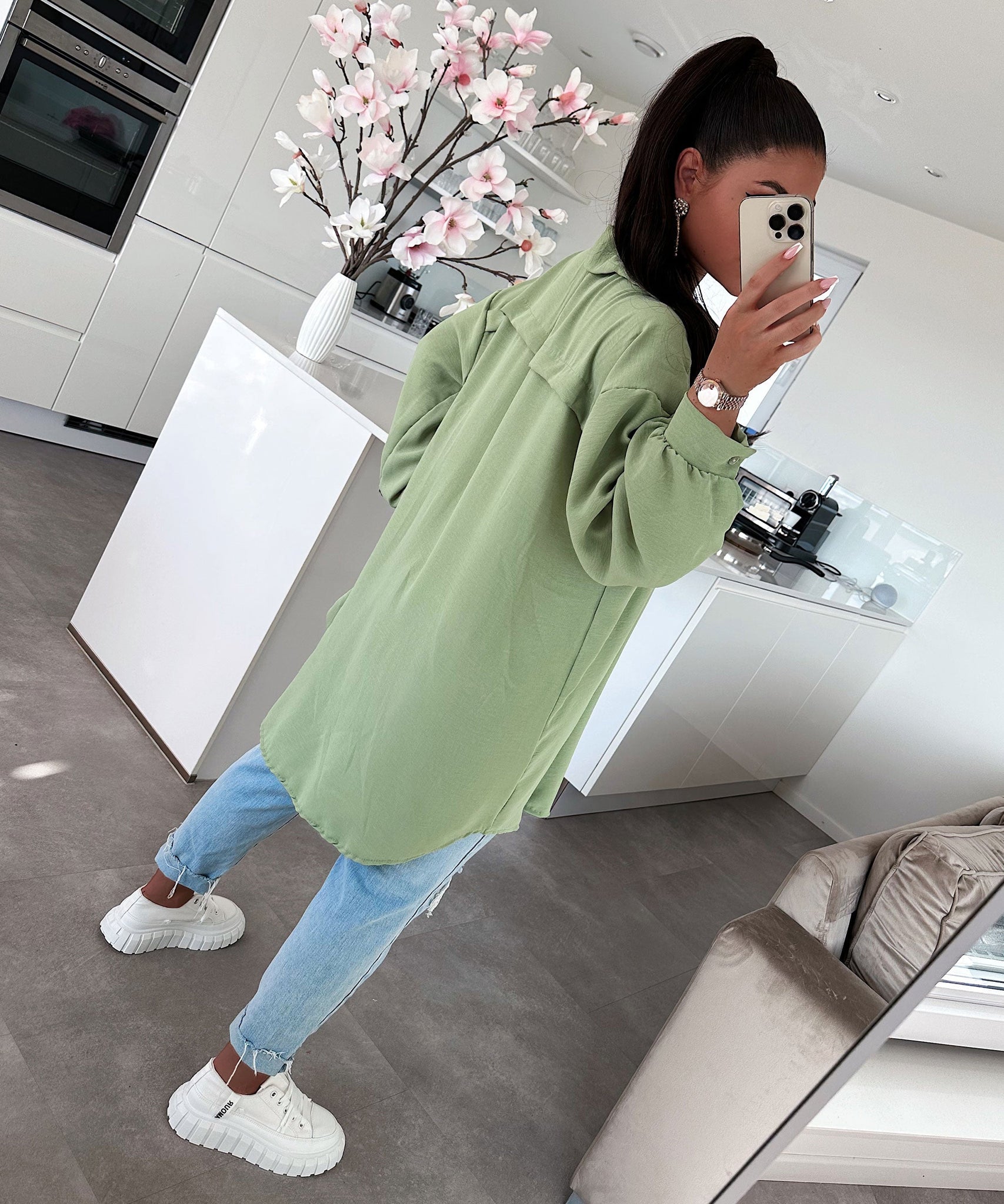 Bluse Luciana Grün