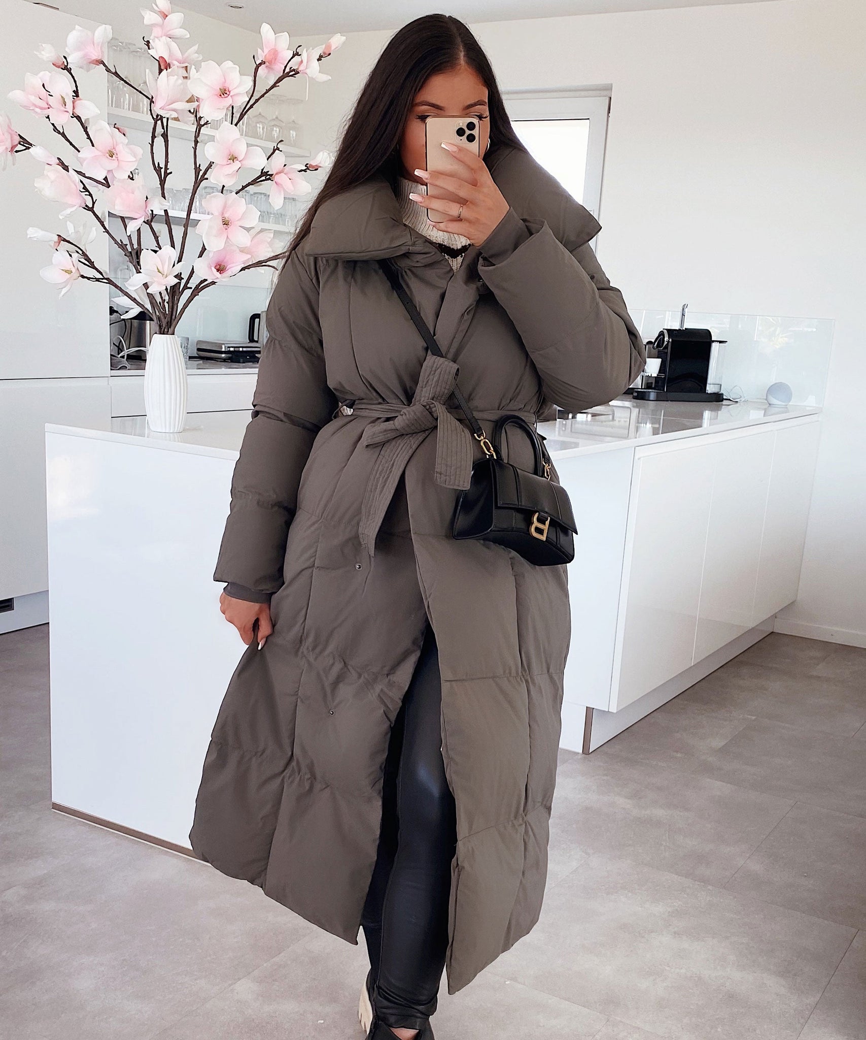 Oversize Parka Kyleih Grau