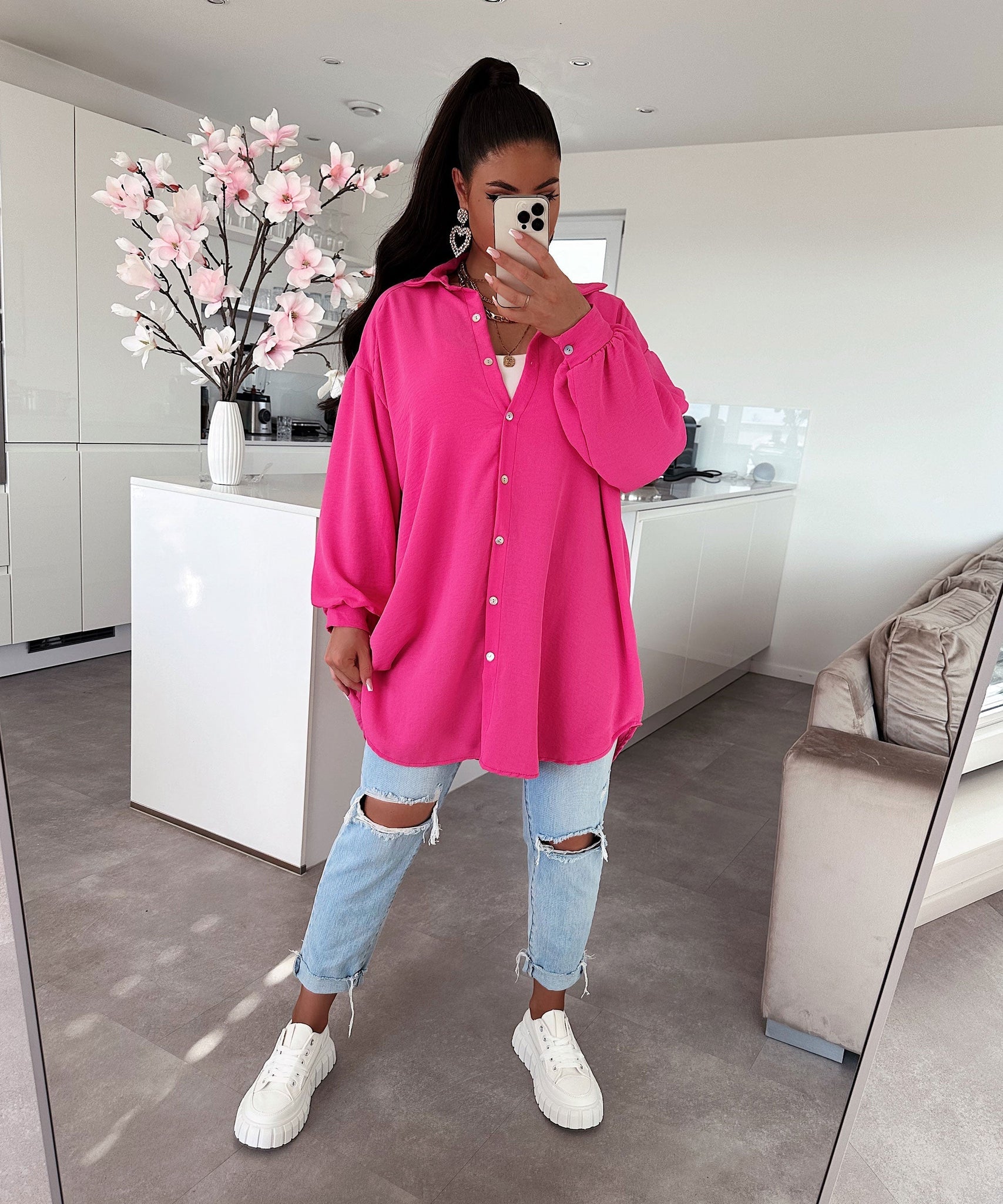 Bluse Luciana Pink