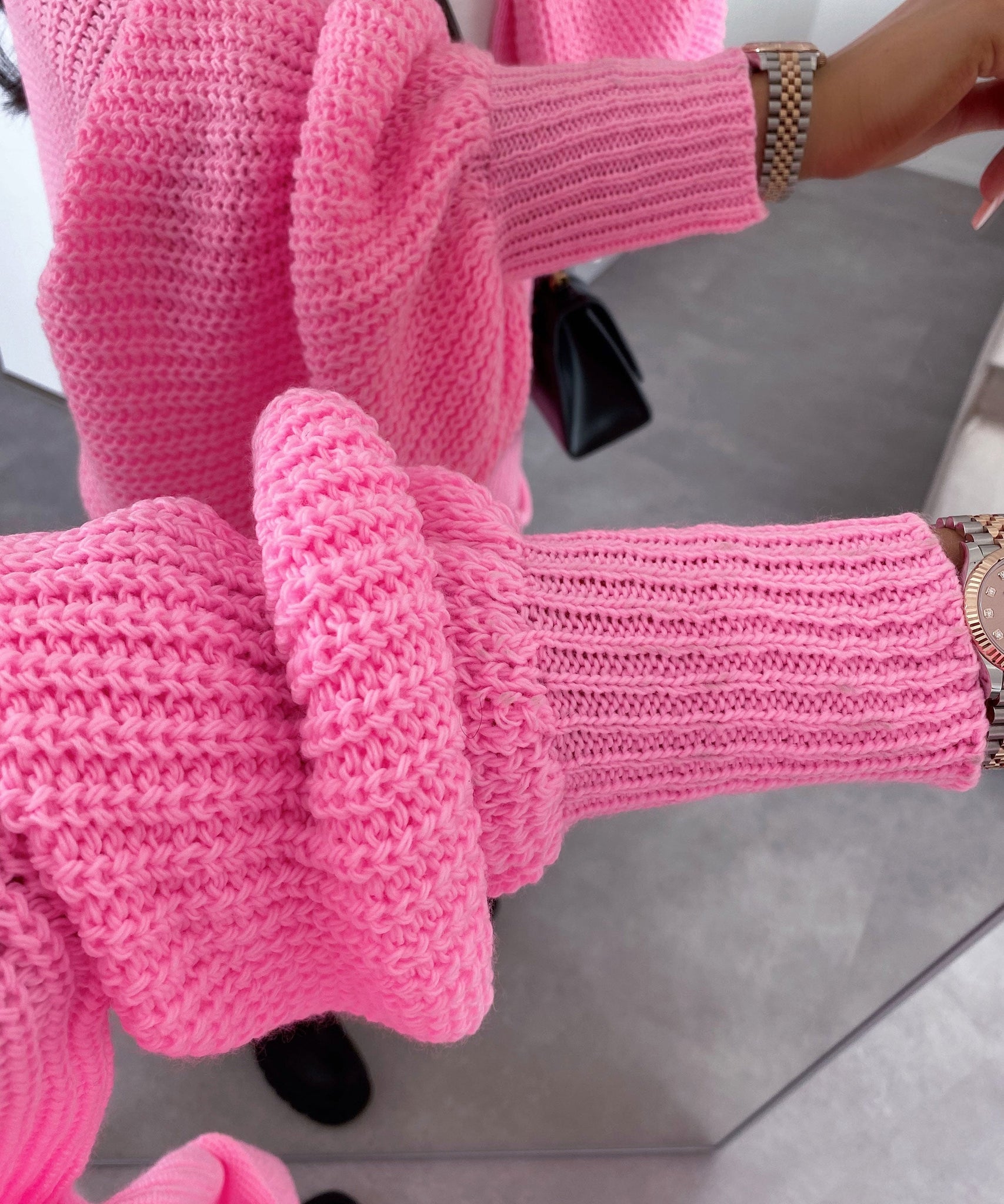 Cardigan Leilani Kurz Hellpink