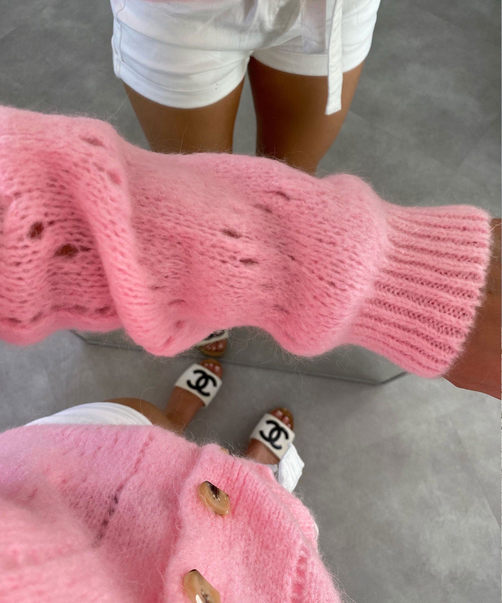 Cardigan Alicia Hellpink