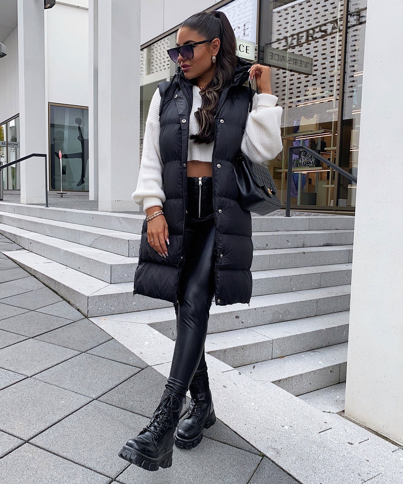 Kunstlederleggins Zoe