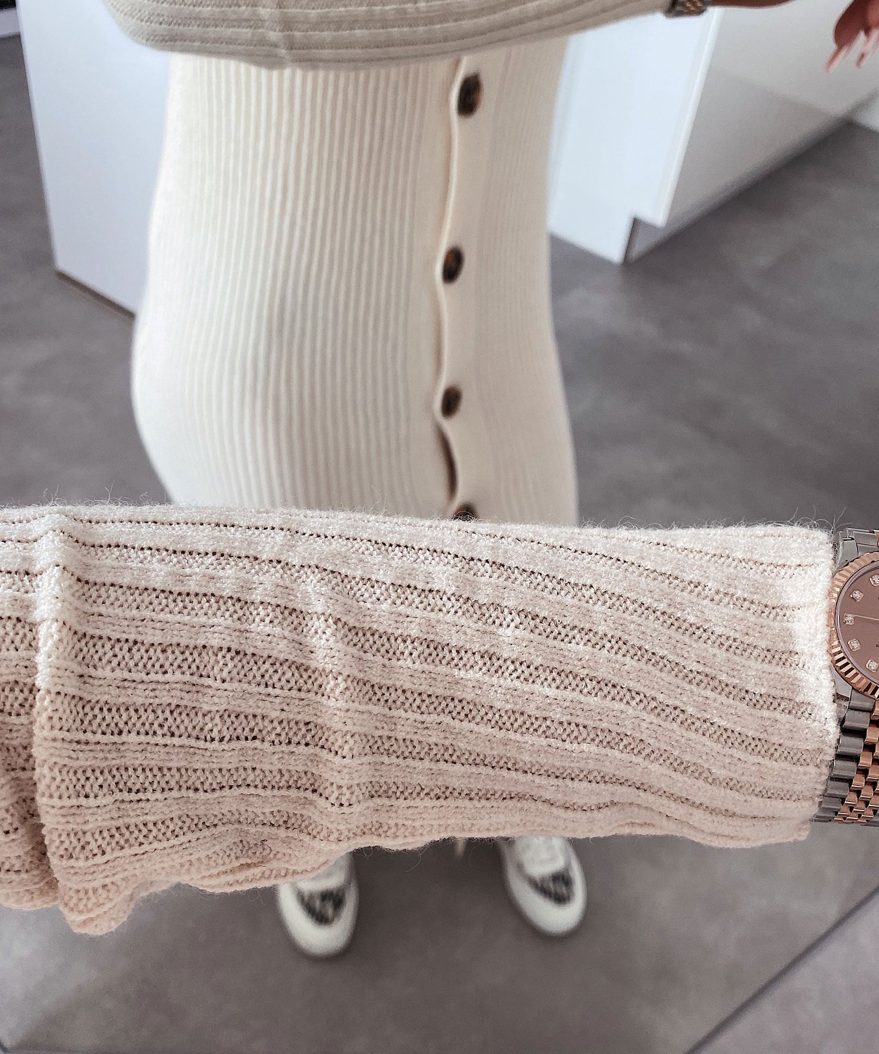 Strickkleid Lina Beige