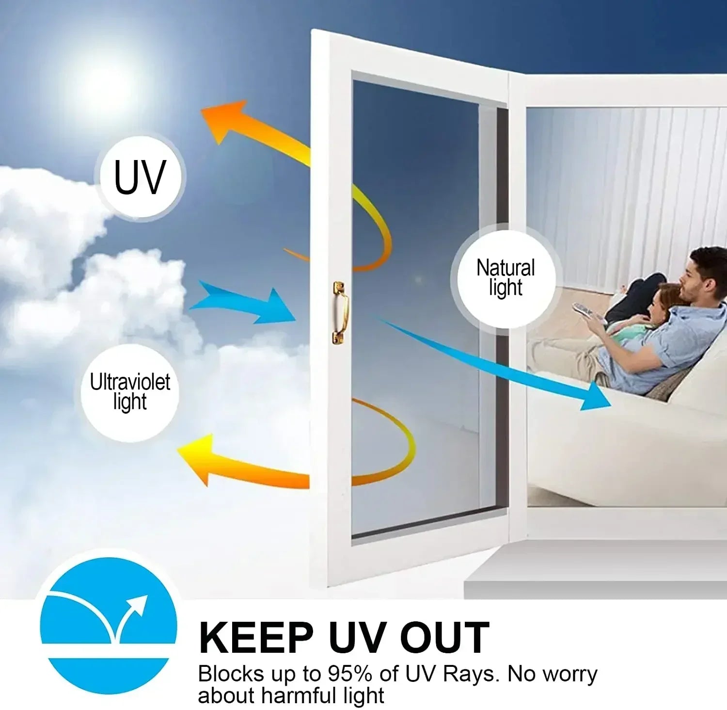 Devin™  - Reflektierende Fensterfolie (50% RABATT)