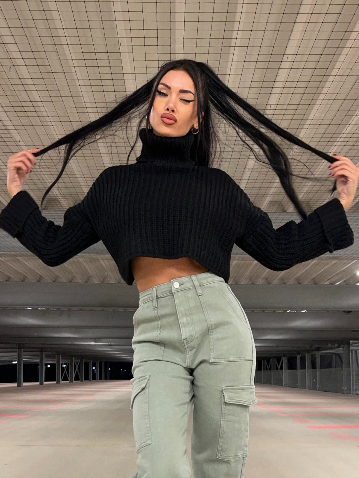 Cargo Hose Mireia Khaki