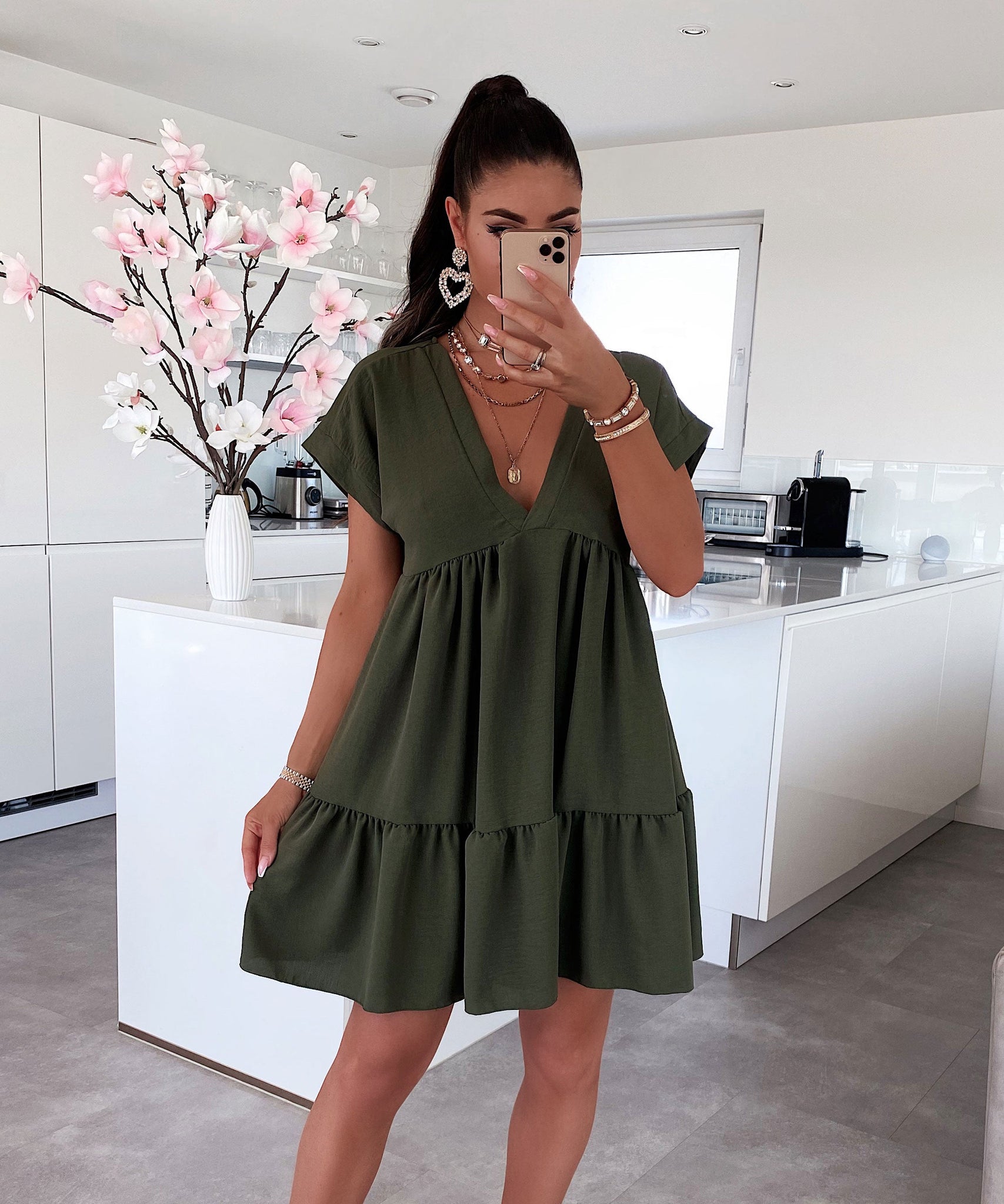 Kleid Lilly Khaki