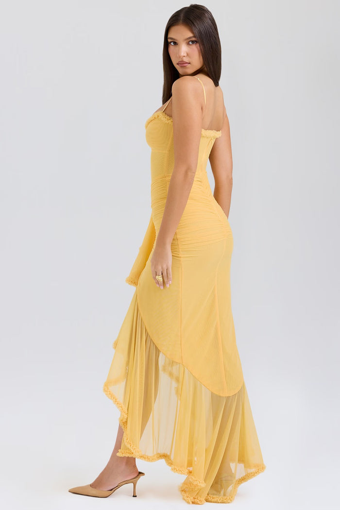 Viviana™ – Feminines, fließendes Kleid mit Schleppe für Damen