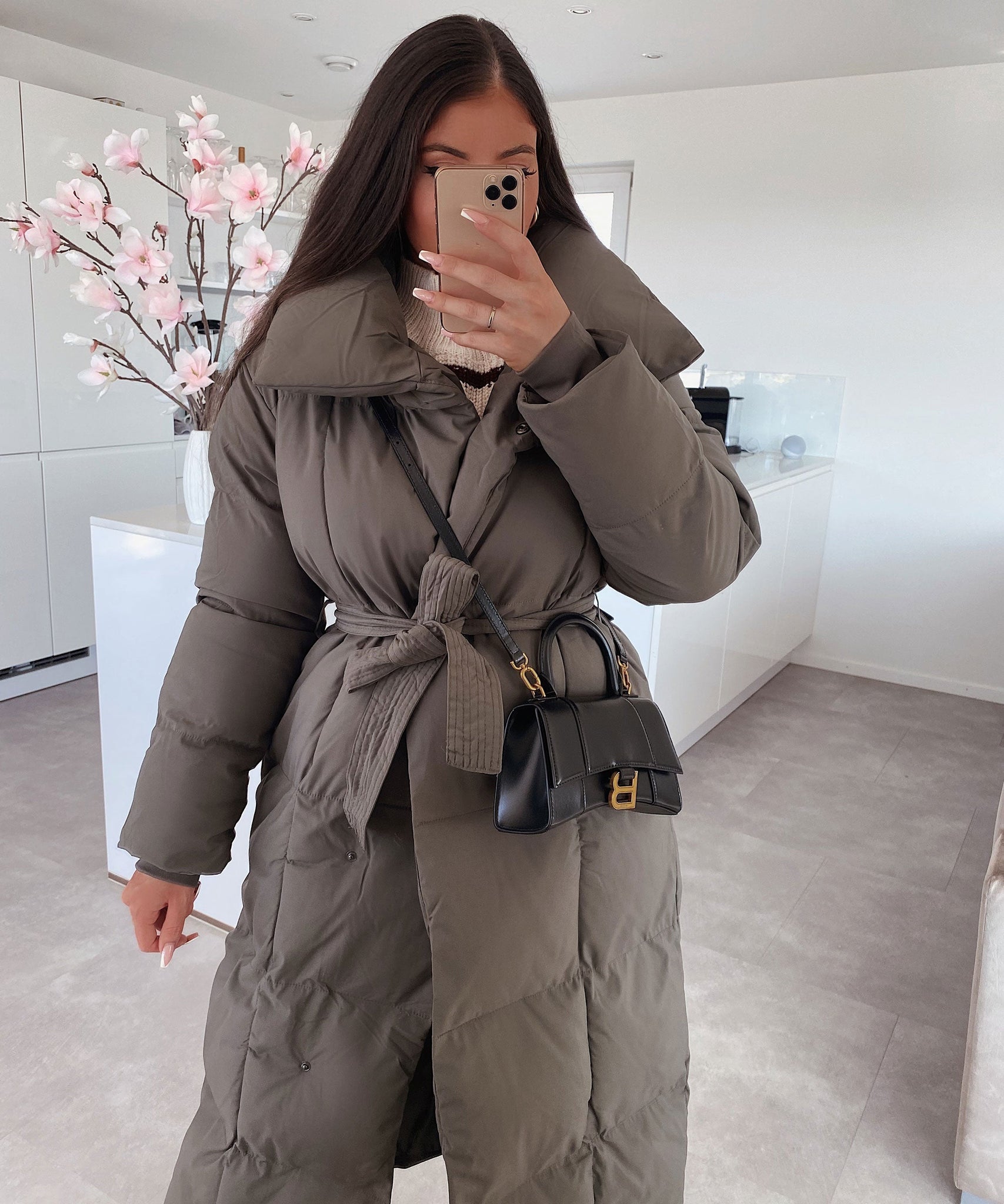 Oversize Parka Kyleih Grau