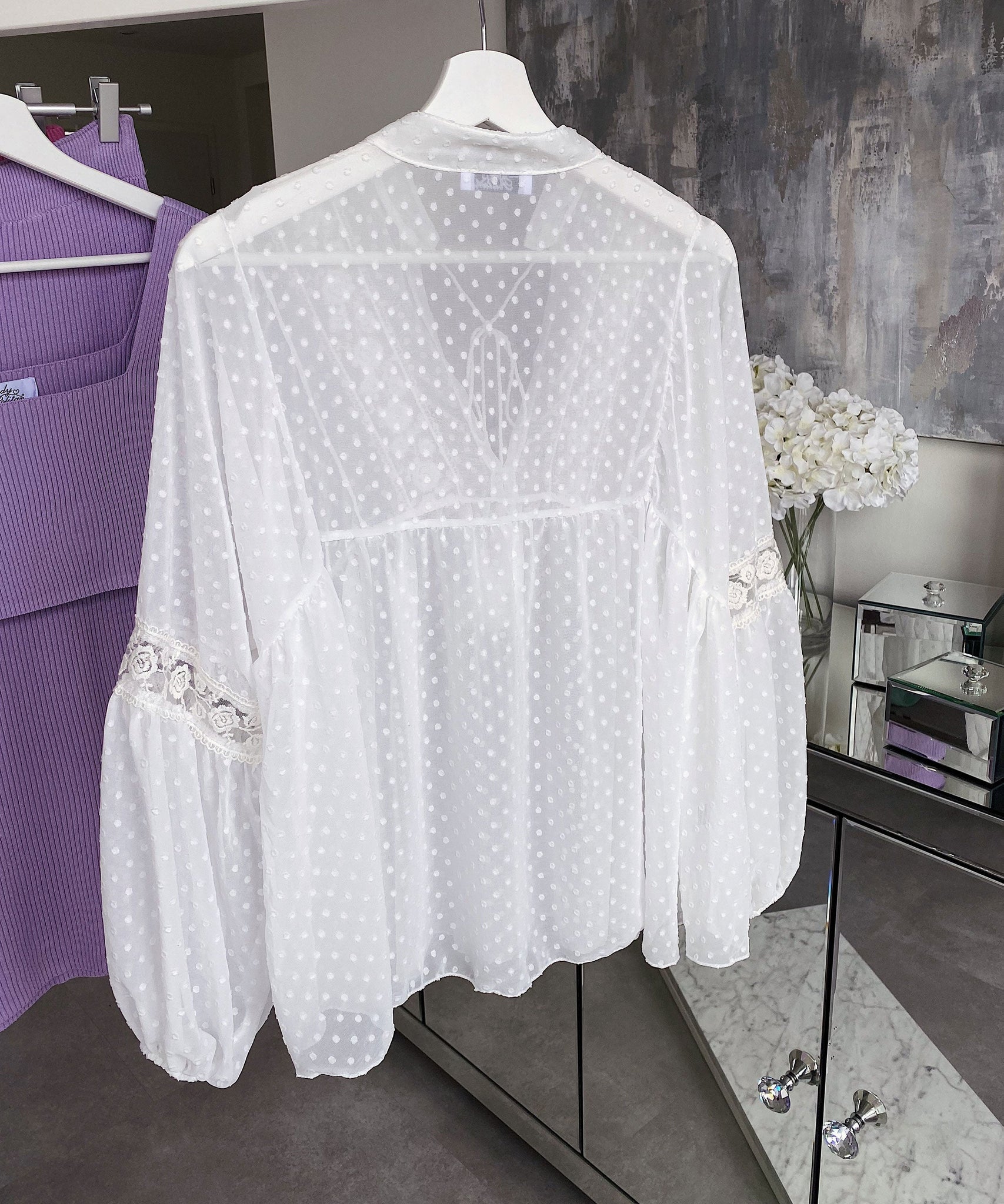 Bluse Paula Weiß NEU