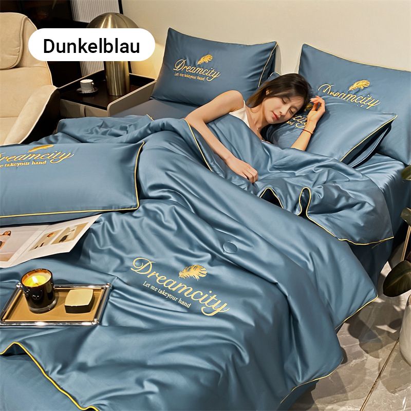 Silvara™ – Eisseiden-Bettdeckenset für Paare