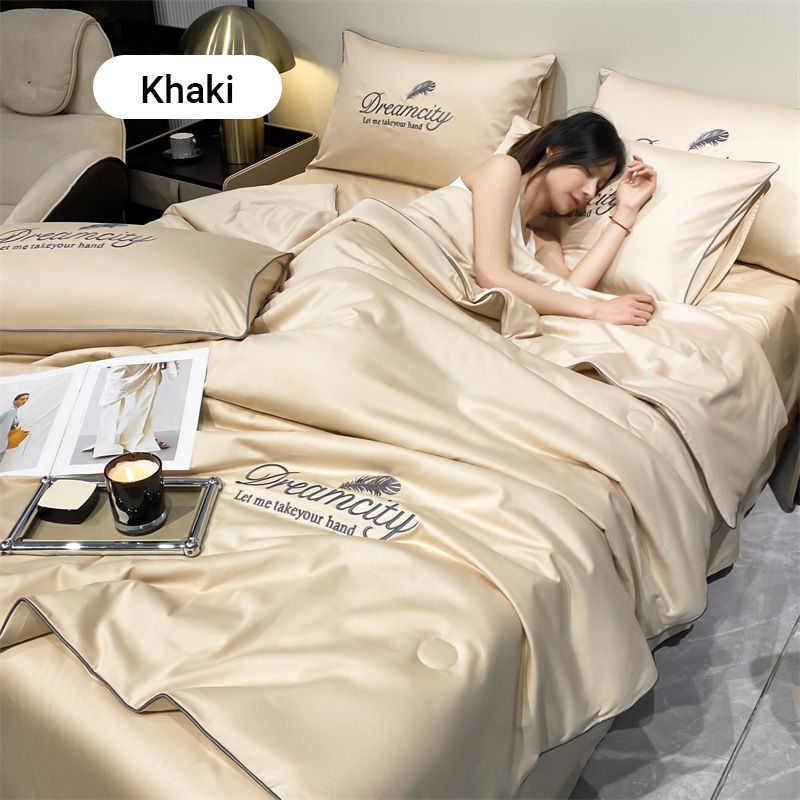 Silvara™ – Eisseiden-Bettdeckenset für Paare