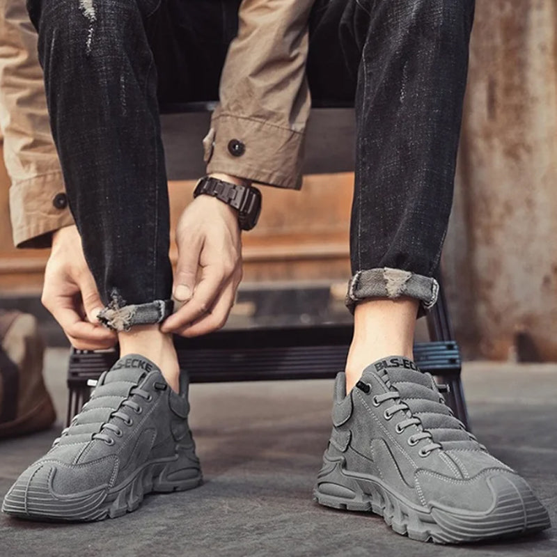 SturdiStep™ | Atmungsaktive Sicherheitspantoffeln für komfortables Arbeiten