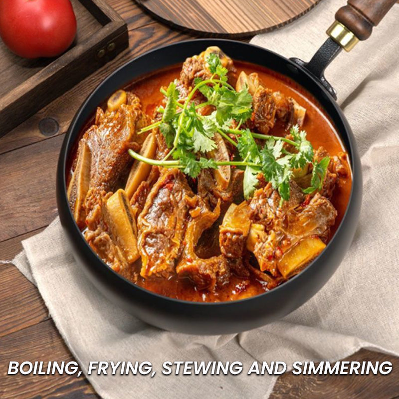 Kitchura™ | Geschmiedete Antihaft-Pfanne für zartes Rührbraten und Schmoren