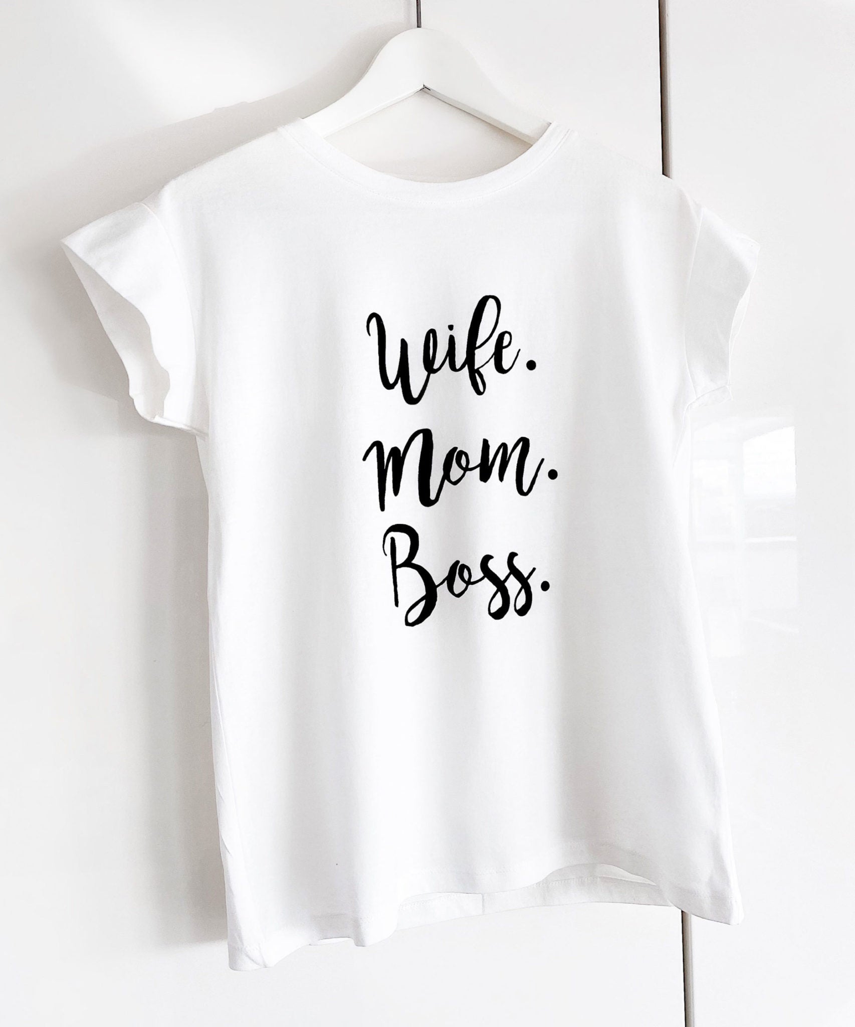 T-Shirt Wife Weiß