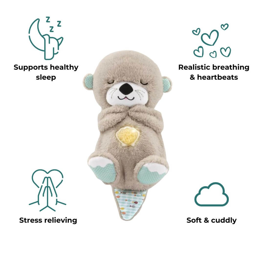 Hugsy™ – Beruhigendes Musik- & Licht-Plüschtier
