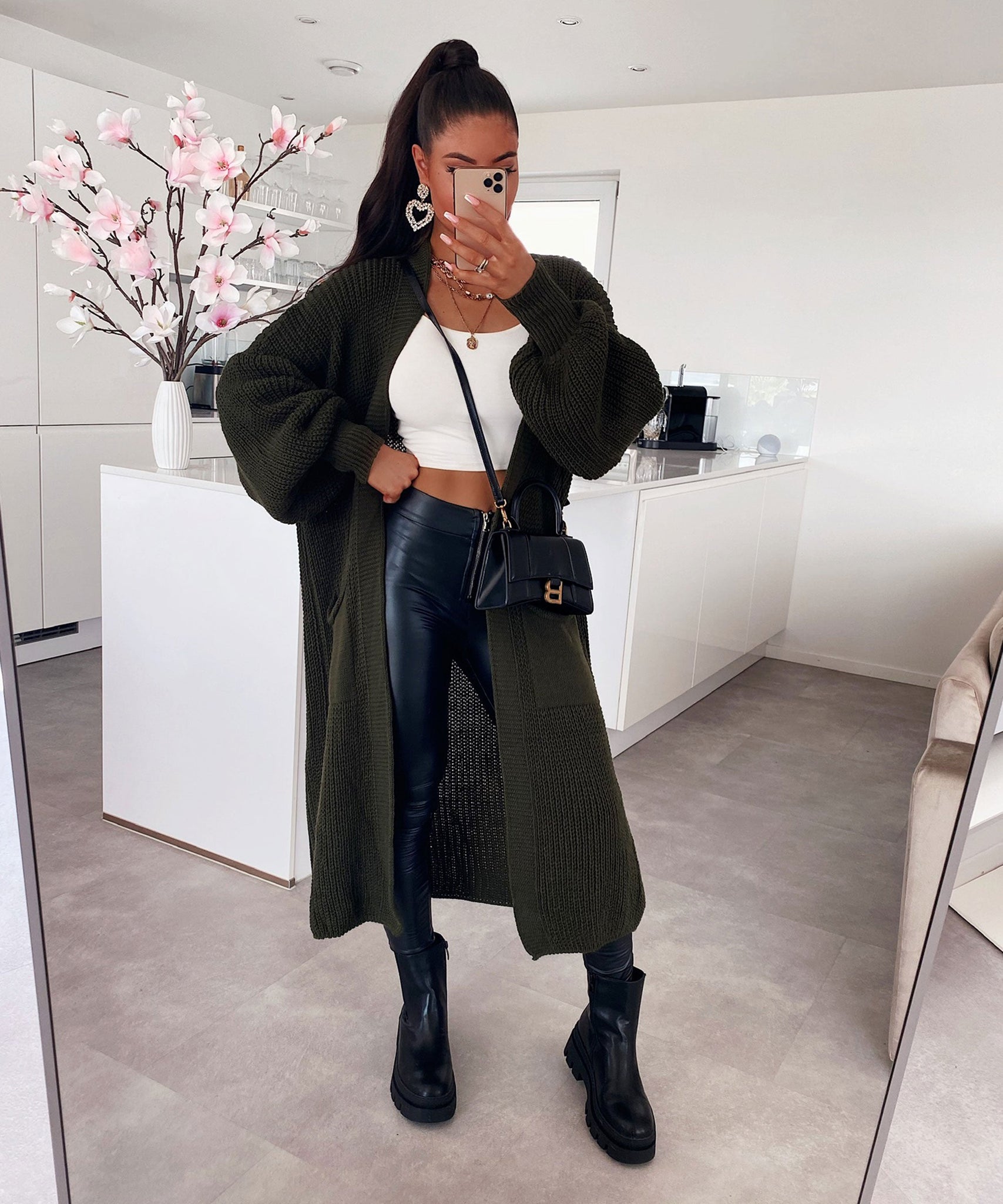 Cardigan Leilani Lang Khaki