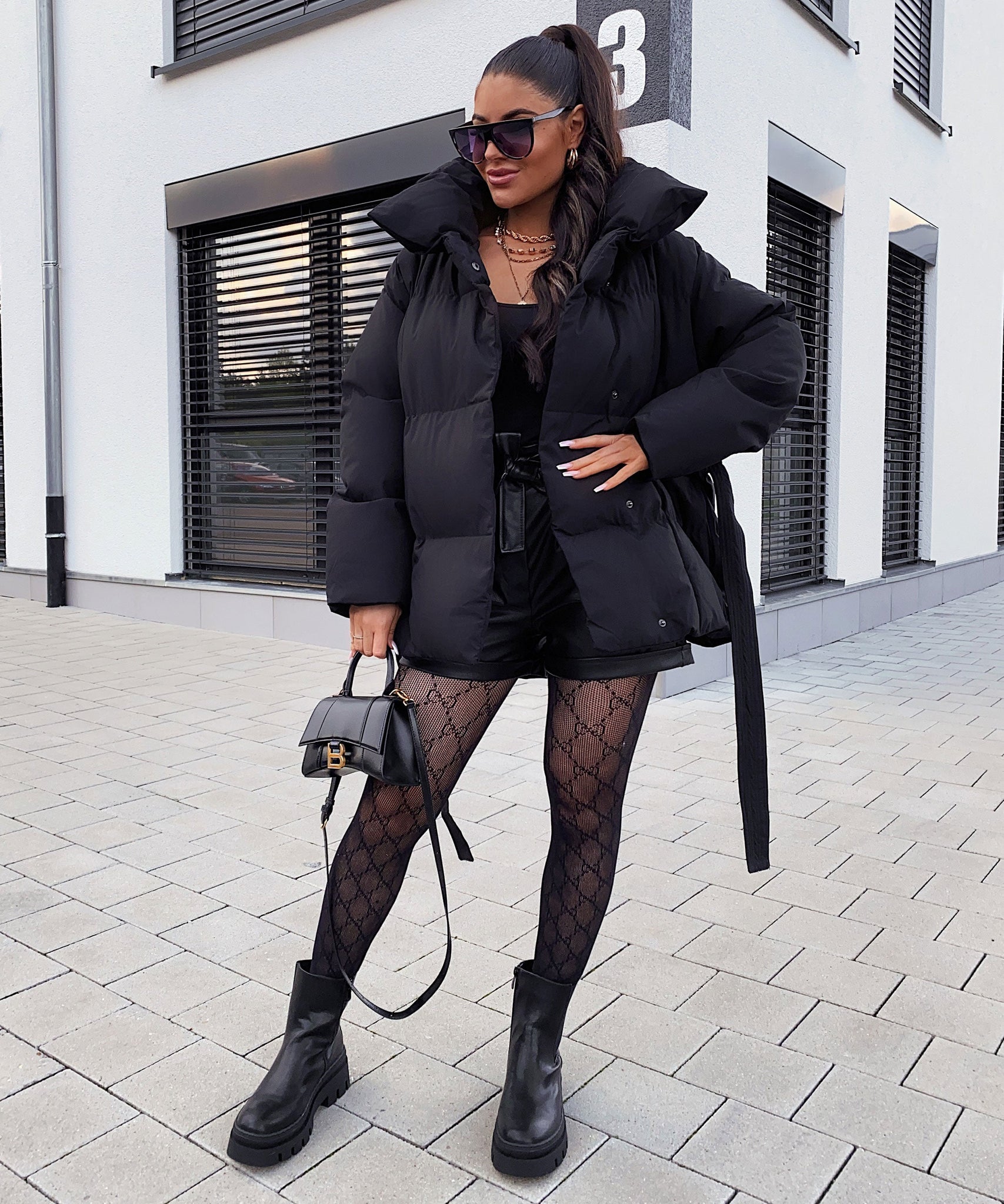 Jacke Kyleih Schwarz